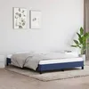 Image de vidaXL Cadre de lit sans matelas bleu 140x190 cm tissu 346718