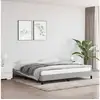 Image de Vidaxl cadre de lit sans matelas gris clair 180x200 cm tissu