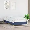 Image de Cadre De Lit Sans Matelas Bleu 80x200 Cm Tissu Vidaxl