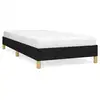 Image de Vidaxl cadre de lit sans matelas noir 90x200 cm tissu