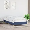 Image de Cadre De Lit Sans Matelas Bleu 90x200 Cm Tissu Vidaxl