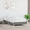 Image de Cadre De Lit Sans Matelas Gris Foncé 100x200 Cm Tissu Vidaxl