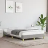 Image de Cadre De Lit Sans Matelas Gris Clair 120x200 Cm Tissu Vidaxl