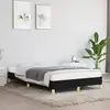 Image de Cadre De Lit Sans Matelas Noir 120x200 Cm Tissu Vidaxl