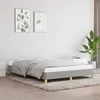 Image de Cadre De Lit Sans Matelas Gris Clair 140x200 Cm Tissu Vidaxl