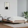 Image de Cadre De Lit Sans Matelas Cappuccino 80x200 Cm Similicuir Vidaxl