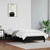 Image de Cadre De Lit Sans Matelas Noir 90x190 Cm Similicuir Vidaxl