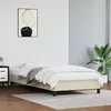 Image de Cadre De Lit Sans Matelas Crème 90x200 Cm Similicuir Vidaxl