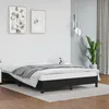 Image de Cadre De Lit Sans Matelas Noir 140x190 Cm Similicuir Vidaxl