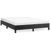 Image de Vidaxl cadre de lit sans matelas noir 140x190 cm similicuir
