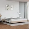 Image de Cadre De Lit Sans Matelas Cappuccino 200x200 Cm Similicuir Vidaxl