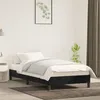 Image de Cadre De Lit Sans Matelas Noir 80x200 Cm Velours Vidaxl
