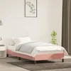 Image de Cadre De Lit Sans Matelas Rose 80x200 Cm Velours Vidaxl