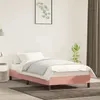 Image de vidaXL Cadre de lit sans matelas rose 80x200 cm velours 346945