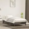 Image de Cadre De Lit Sans Matelas Gris Fonc © 90x200 Cm Velours Vidaxl