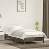 Image de vidaXL Cadre de lit sans matelas gris foncé 100x200 cm velours 346959