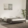 Image de vidaXL Cadre de lit sans matelas gris foncé 140x190 cm velours 346971