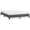Image de Vidaxl cadre de lit sans matelas gris foncé 140x190 cm velours