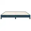 Image de Vidaxl cadre de lit sans matelas bleu foncé 160x200 cm velours