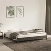 Image de vidaXL Cadre de lit sans matelas gris foncé 180x200 cm velours 346989