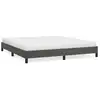 Image de Vidaxl cadre de lit sans matelas gris foncé 180x200 cm velours