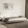 Image de Cadre De Lit Sans Matelas Gris Clair 200x200 Cm Velours Vidaxl