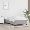 Image de vidaXL Cadre de lit sans matelas gris clair 80x200 cm tissu 347018