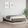 Image de Cadre De Lit Sans Matelas Taupe 140x200 Cm Tissu Vidaxl