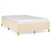 Image de Vidaxl cadre de lit sans matelas crème 120x200 cm tissu