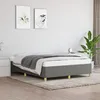 Image de vidaXL Cadre de lit sans matelas gris foncé 140x200 cm tissu 347166