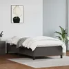Image de Cadre De Lit Sans Matelas Gris 80x200 Cm Similicuir Vidaxl