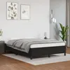 Image de vidaXL Cadre de lit sans matelas noir 140x190 cm similicuir 347245