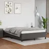 Image de vidaXL Cadre de lit sans matelas gris 140x200 cm similicuir 347255