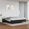 Image de Cadre De Lit Sans Matelas Noir 180x200 Cm Similicuir Vidaxl