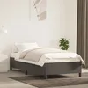 Image de Cadre De Lit Sans Matelas Gris Foncé 80x200 Cm Velours Vidaxl