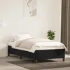 Image de Cadre De Lit Sans Matelas Noir 80x200 Cm Velours Vidaxl