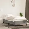 Image de Cadre De Lit Sans Matelas Gris Clair 90x190 Cm Velours Vidaxl