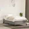 Image de Cadre De Lit Sans Matelas Gris Clair 90x200 Cm Velours Vidaxl