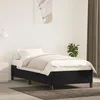 Image de Cadre De Lit Sans Matelas Noir 90x200 Cm Velours Vidaxl