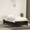 Image de Cadre De Lit Sans Matelas Noir 100x200 Cm Velours Vidaxl
