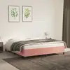 Image de Cadre De Lit Sans Matelas Rose 160x200 Cm Velours Vidaxl