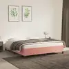 Image de Cadre De Lit Sans Matelas Rose 180x200 Cm Velours Vidaxl