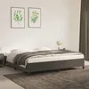 Image de Cadre De Lit Sans Matelas Gris Foncé 200x200 Cm Velours Vidaxl
