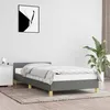 Image de vidaXL Cadre de lit sans matelas gris foncé 80x200 cm tissu 347368