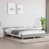 Image de vidaXL Cadre de lit sans matelas gris clair 140x200 cm tissu 347415