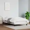 Image de Cadre De Lit Avec Tête De Lit Sans Matelas Blanc 90x190 Cm Vidaxl