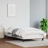 Image de vidaXL Cadre de lit avec tête de lit sans matelas blanc 90x190 cm 347472