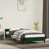Image de Cadre De Lit Sans Matelas Vert Foncé 80x200 Cm Velours Vidaxl