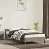 Image de Cadre De Lit Sans Matelas Gris Clair 100x200 Cm Velours Vidaxl
