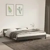 Image de vidaXL Cadre de lit sans matelas gris foncé 160x200 cm velours 347580